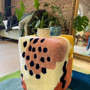 Pouf panna e fragole
